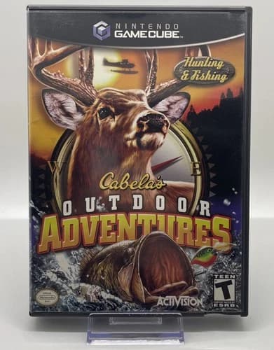 Cabela's Outdoor Adventures (Nintendo GameCube, 2005) Complete With Manual