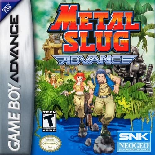 Metal Slug Advance GBA Video Game Gameboy Advance 2004