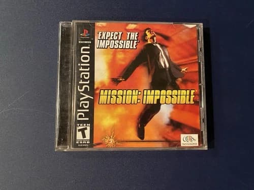Mission: Impossible Sony PlayStation 1, 1999 PS1 Complete Tested Working Manual