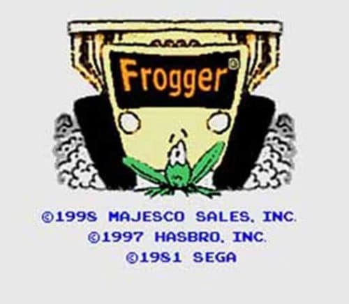 Frogger - Sega Genesis Game