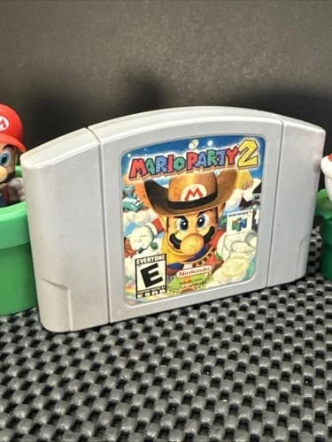 Mario Party 2 - Nintendo 64 (N64) - Authentic - Tested!