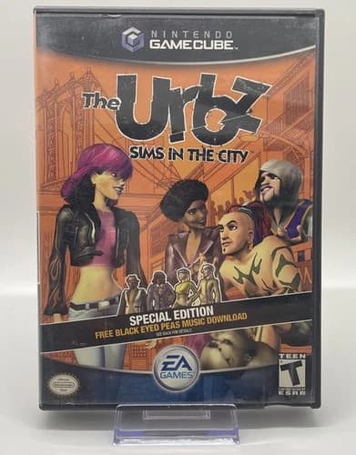 The Urbz Sims in the City (Nintendo GameCube, 2004) Complete With Manual