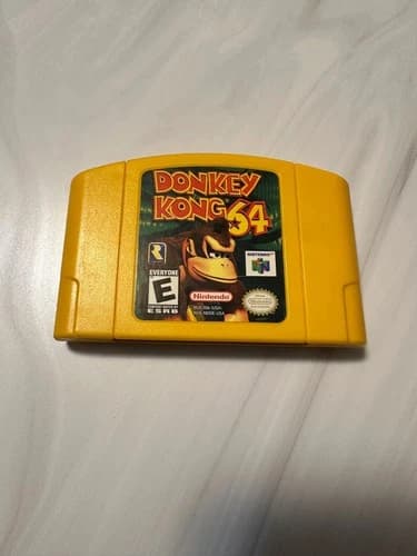 Donkey Kong N64 (Nintendo N64, 1997) Authentic Game Cartridge