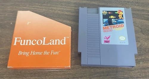 Metroid Nintendo NES 1987 Authentic Game Cartridge Only Tested Working