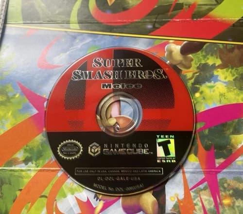 Super Smash Bros Melee (Nintendo GameCube, 2001) DISC ONLY Tested and Working