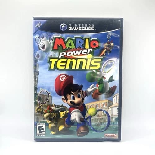 Mario Power Tennis (Nintendo GameCube, 2004) Complete In Box CIB