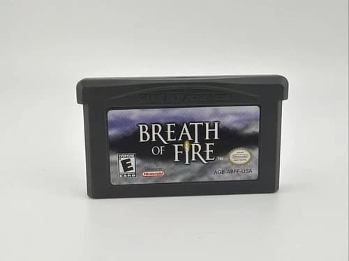 Breath Of Fire Gameboy Advance GBA Game Boy Tested Working Authentic!