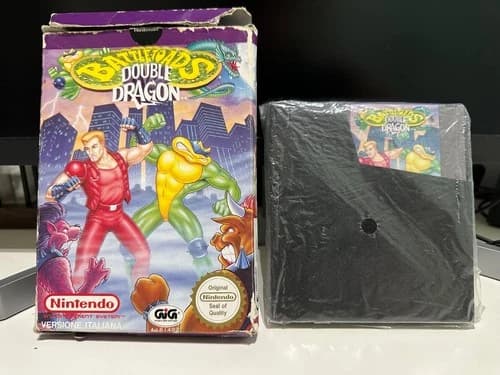 RARE - Battletoads Double Dragon - Nintendo NES - Italian Version - WORKING