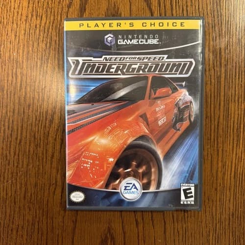 Need for Speed Underground For Nintendo GameCube Complete In Box Tested