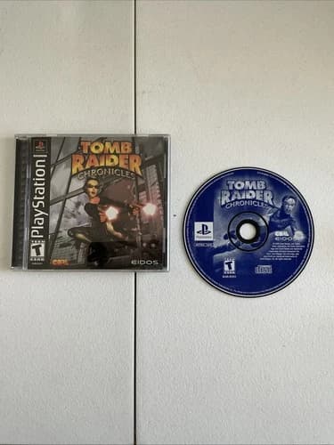 Tomb Raider: Chronicles PS1 Sony PlayStation 1, 2000 - Tested CIB complete