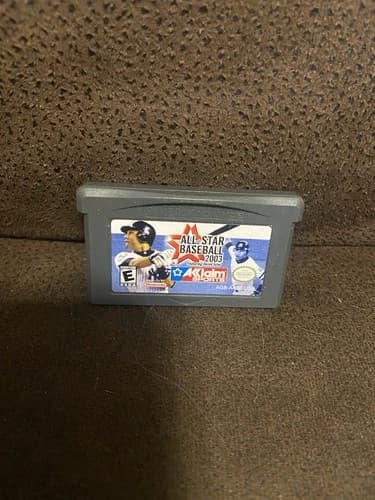 All-Star Baseball 2003 (Nintendo Game Boy Advance, 2002) Tested GBA Gameboy