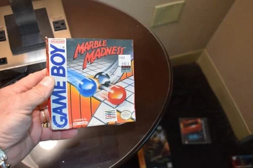 Marble Madness Nintendo Game Boy Complete In Box Authentic 1991
