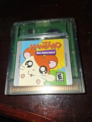 Hamtaro: Ham-Hams Unite Nintendo Game Boy Color, 2002, Authentic
