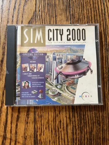 SIM CITY 2000, Special Edition, 1994-1998, The Ultimate City Simulator, by Maxis