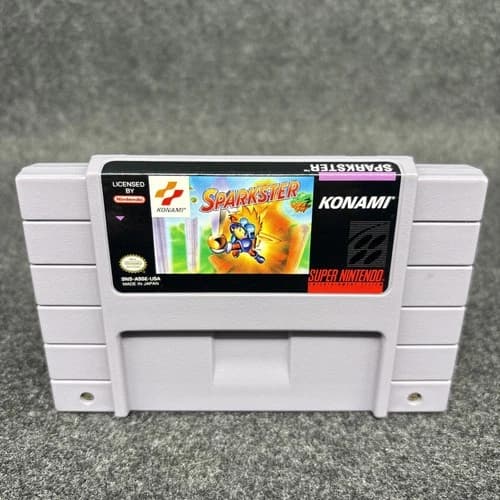 Sparkster (SNES) Authentic Cartridge Great Condition