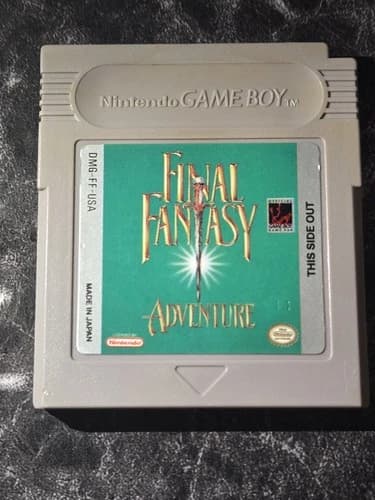 Final Fantasy Adventure Nintendo Game Boy Saves Loose Cartridge Only Tested