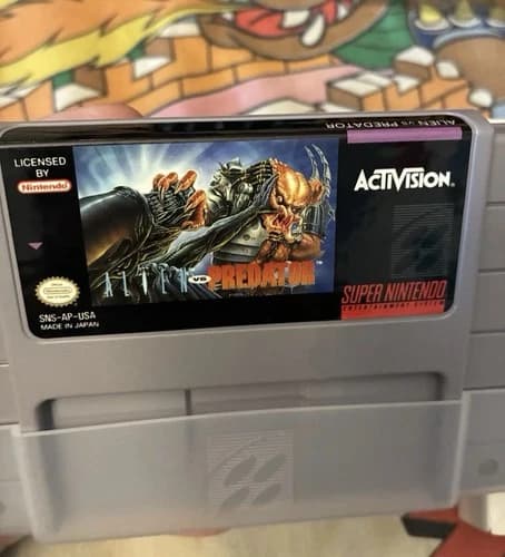 Alien Vs Predator (Super Nintendo SNES, 1993) Cart Only