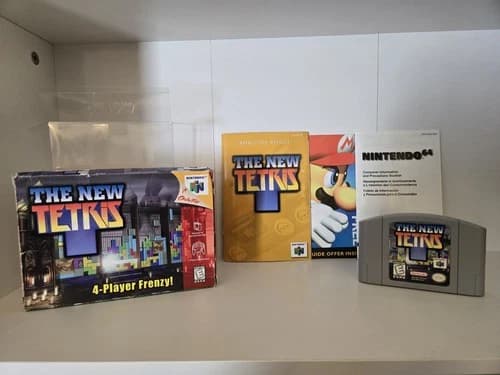 The New Tetris Nintendo 64 N64 Complete In Box CIB