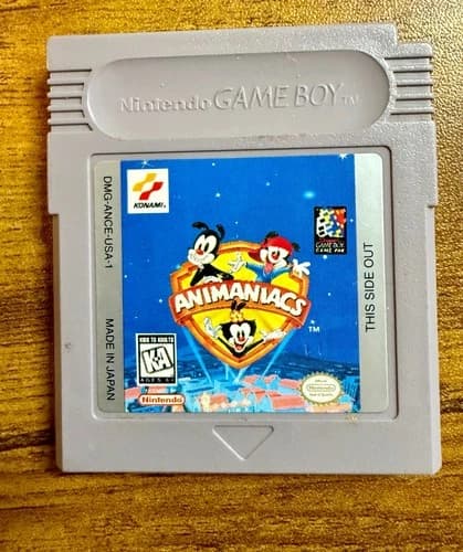 Animaniacs (Nintendo Game Boy) | Tested & Working | Very Good Condition