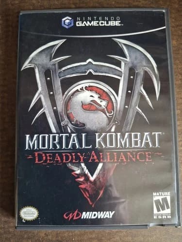 Mortal Kombat: Deadly Alliance Nintendo GameCube with Manual Multiplayer CIB