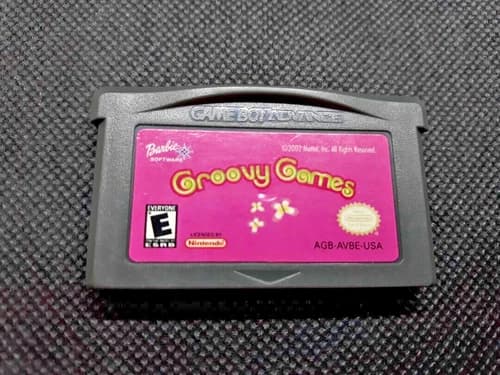 BARBIE: Groovy Games ( GameBoy Advance GBA ) Cartridge Only Tested