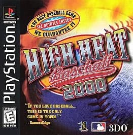 High Heat Baseball 2000 (PS1 Sony Playstation 1 Disc Only)