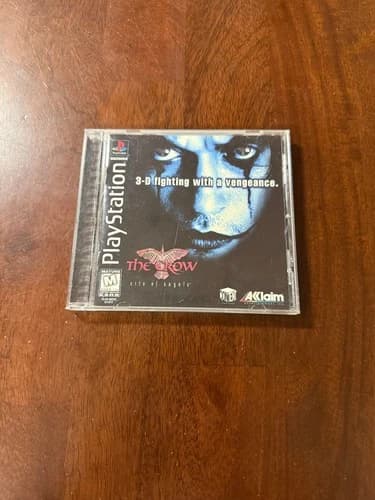 The Crow City of Angels PS1 PlayStation 1 CIB Complete - Tested & Working!