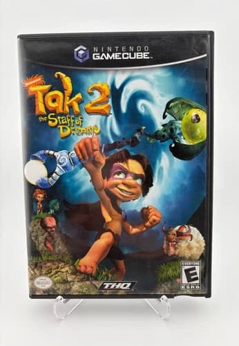 Tak 2 The Staff of Dreams Nintendo Gamecube CIB Complete w/Manual Tested