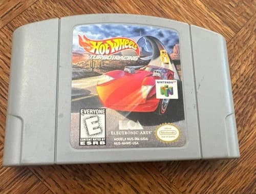 Hot Wheels Turbo Racing N64 Cartridge Authentic