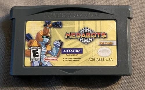 Medabots Metabee GBA Nintendo GameBoy Advance Authentic - Tested - Board Pics