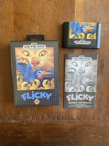 Flicky (Sega Genesis, 1991)