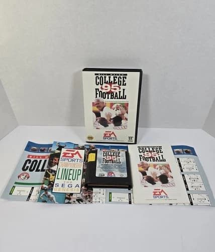 Bill Walsh College Football 95 (Sega Genesis, 1994) CIB