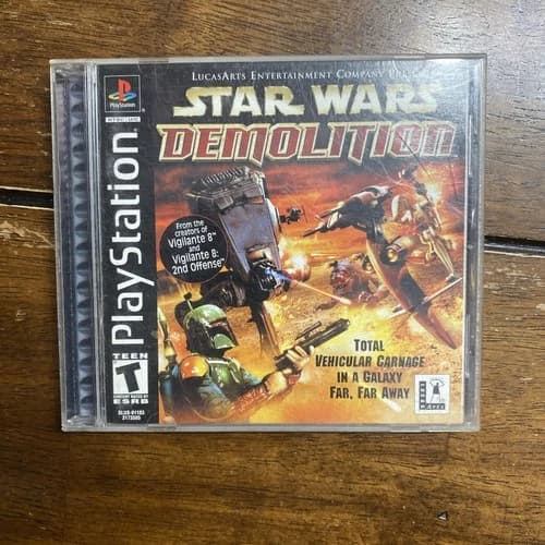 Star Wars: Demolition (PlayStation 1, 2000) PS1 CIB Complete