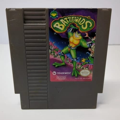 Battletoads (Nintendo Entertainment System, 1991) Cartridge Only NES Tested