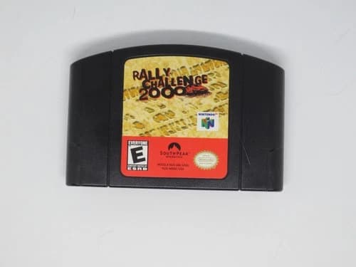 Rally Challenge 2000 Nintendo 64 N64 AUTHENTIC - TESTED - FREE SHIPPING!