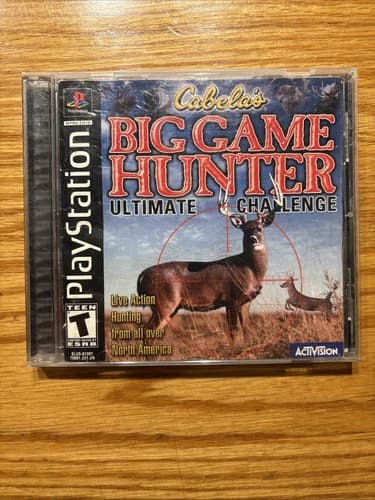 Cabela's Big Game Hunter: Ultimate Challenge (Sony PlayStation 1, 2001)
