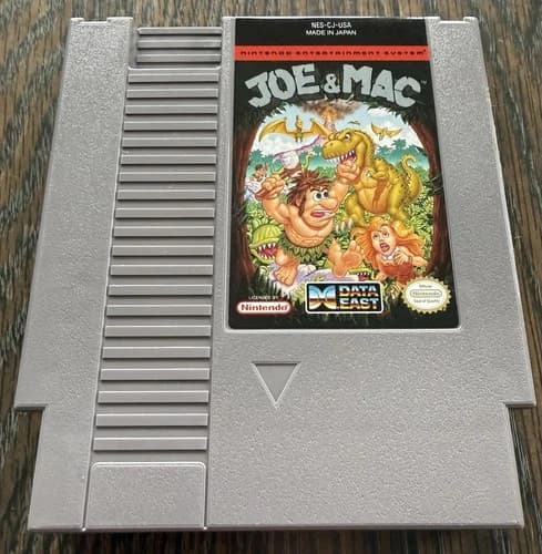 Joe & Mac CART ONLY (Nintendo, NES 1992) Combine Shipping on Multiple
