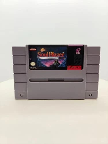 Soul Blazer Super Nintendo SNES Authentic Tested Loose
