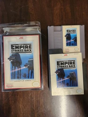 NES Star Wars: The Empire Strikes Back 1992 CIB, Tested And Working.