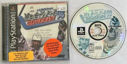 Wayne Gretzky's 3D Hockey '98 (PlayStation, PS1) COMPLETE!! | CIB | M1922