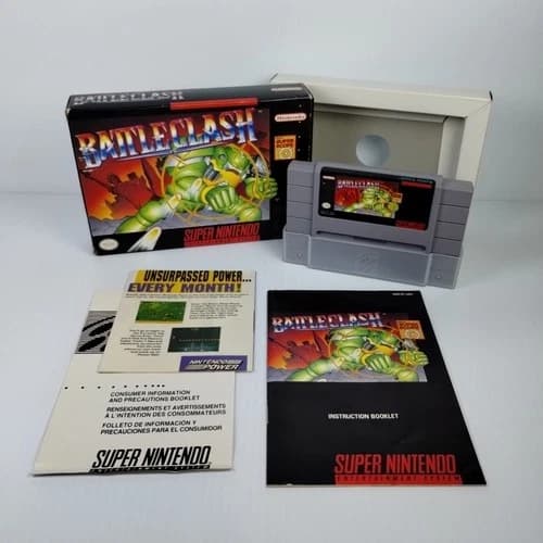 Battle Clash (Super Nintendo SNES) CIB - Tested - Free Shipping
