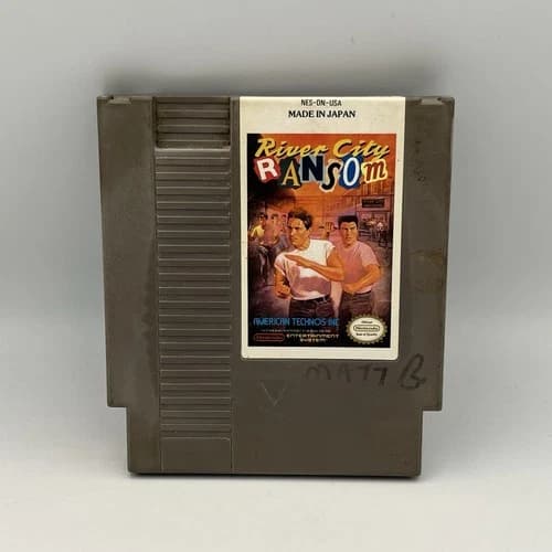 River City Ransom (Nintendo NES, 1990) Tested And Authentic Fast Shipping.