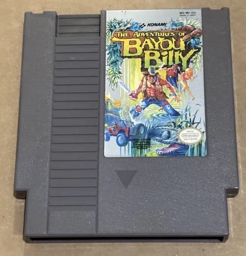Nintendo NES The Adventures of Bayou Billy (Cleaned, Tested & Working)