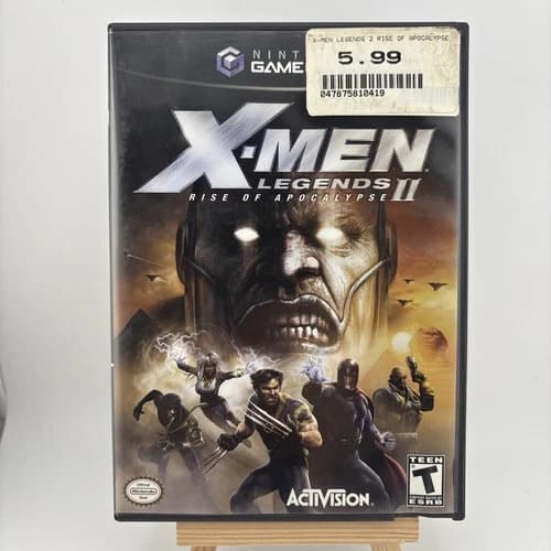 X-Men Legends II: Rise of Apocalypse (Nintendo GameCube) [CIB] Tested Working!