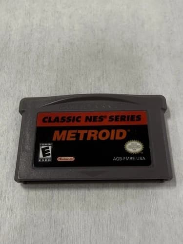 Metroid Classic NES Series GBA Game Boy Advance Authentic Tested