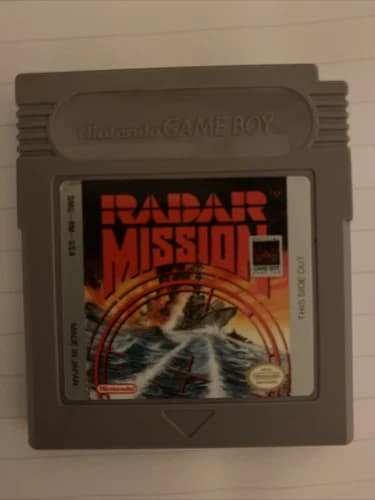 Radar Mission (Nintendo Game Boy, 1991) Cartridge Only
