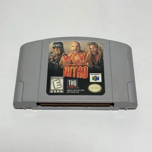 WCW Nitro (Nintendo 64, 1999) N64 Cartridge Only Authentic