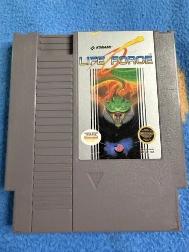 Life Force Nes Nintendo Tested Authentic Cartridge Only Good Condition