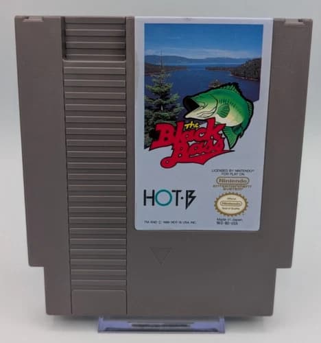 Black Bass (Nintendo Entertainment System, NES, 1989) - Authentic - Tested