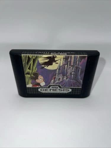 Castle of Illusion Starring Mickey Mouse Sega Genesis, 1990 Cartridge Only